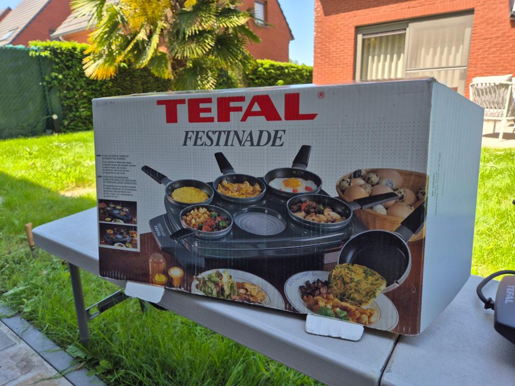 Tefal festinade 6 pers NIEUW STAAT, Ophalen