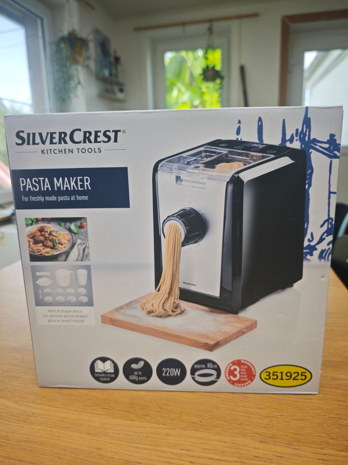 Pastamachine volautomatische, Ophalen, Kunststof, Zo goed als nieuw, Pastamachine