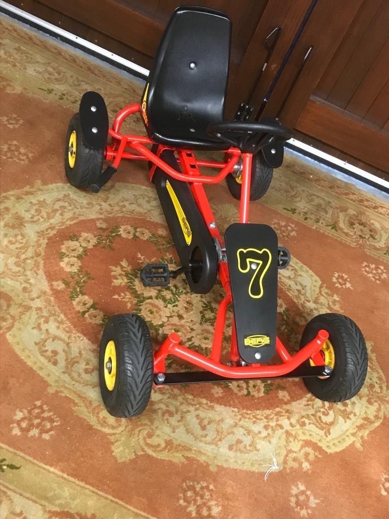 go kart Berg, Enlèvement