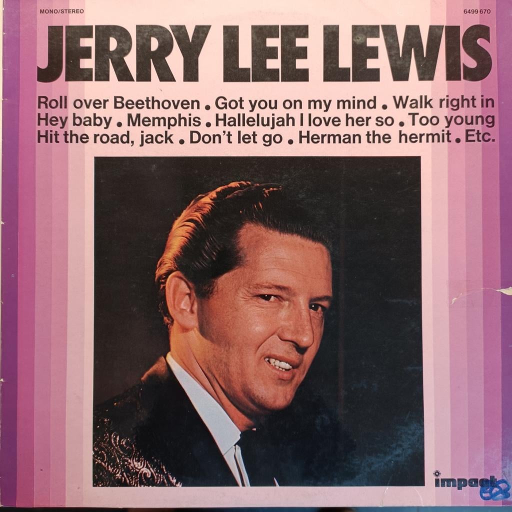 Lp Jerry Lee Lewis, Cd's en Dvd's, Vinyl | Rock, Ophalen of Verzenden