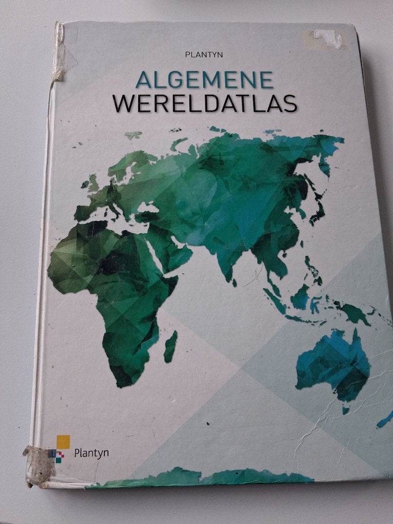 Plantyn Algemene Wereldatlas, Enlèvement ou Envoi, Utilisé, Secondaire, Géographie