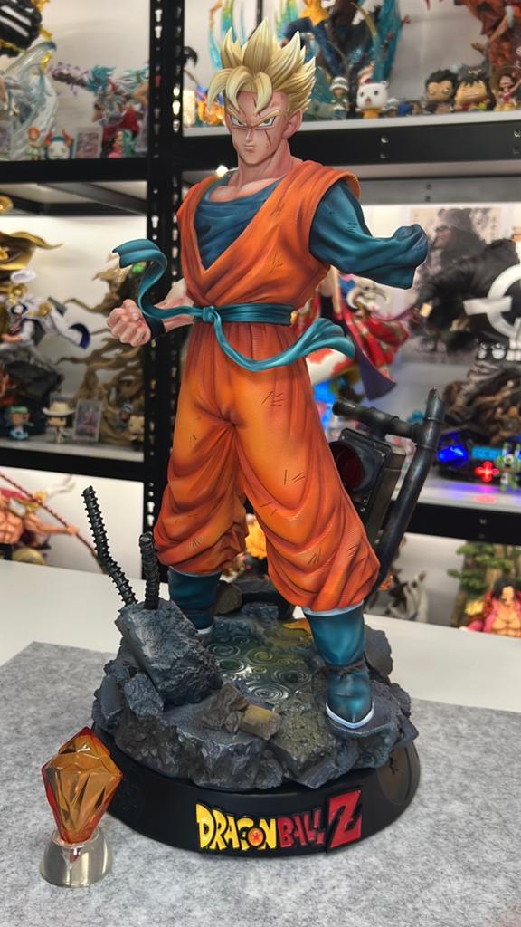 Figurine résine RECAST dragon ball tsume gohan future, Ophalen of Verzenden