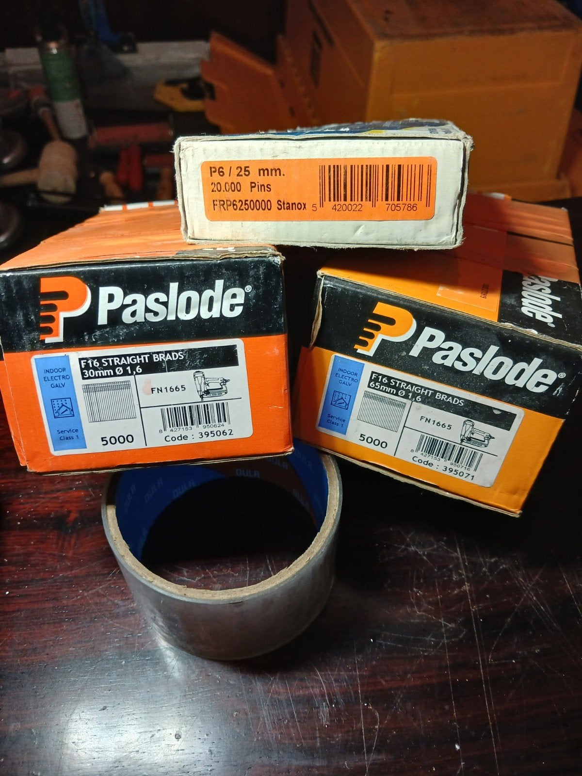 paslode. /  carat  lot de clous, Bricolage & Construction, Enlèvement, Clous