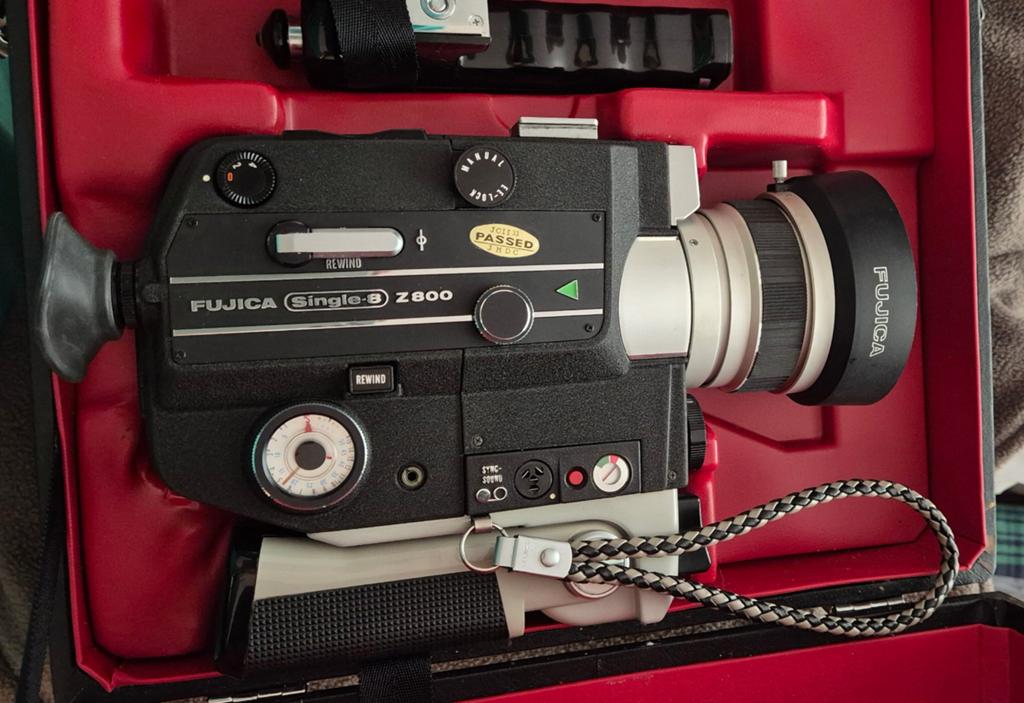 Fujica Z800 Single-8 retro cine camera ., Enlèvement