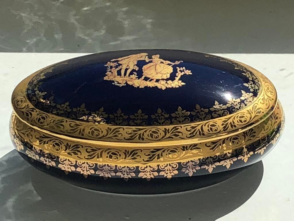 Juwelendoosje porselein Limoges, Ophalen of Verzenden