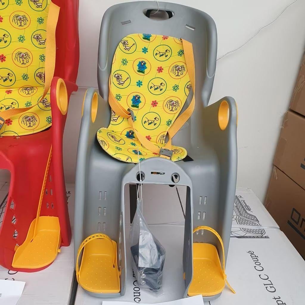 Partij Fiets kinderzitje achter – spotgoedkoop €10 – Breda, Fietsen en Brommers, Ophalen of Verzenden, Nieuw, Achterzitje, Voetsteuntjes