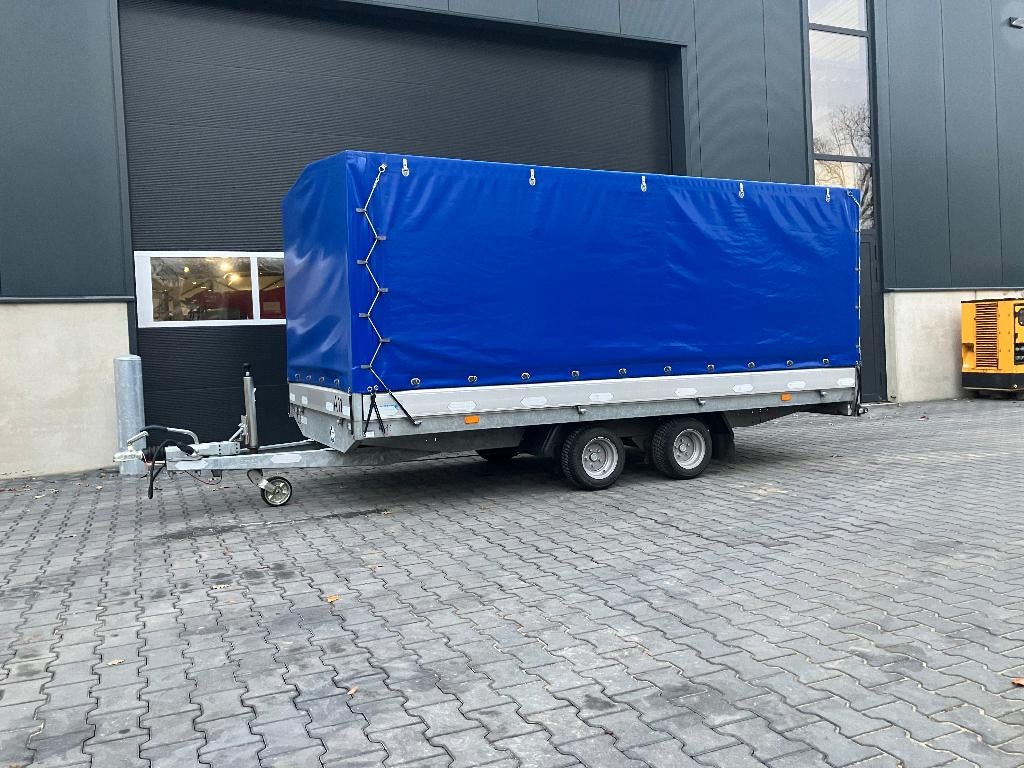 te koop hapert plateau aanhanger/huifaanhanger/aanhangwagen, Ophalen, Gebruikt