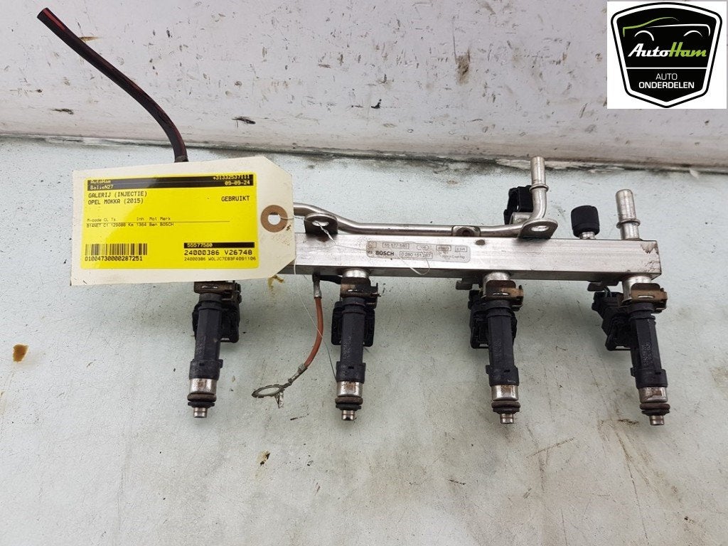 RAMPE D'INJECTION Opel Mokka / Mokka X (01-2012/12-2019), Utilisé, Opel