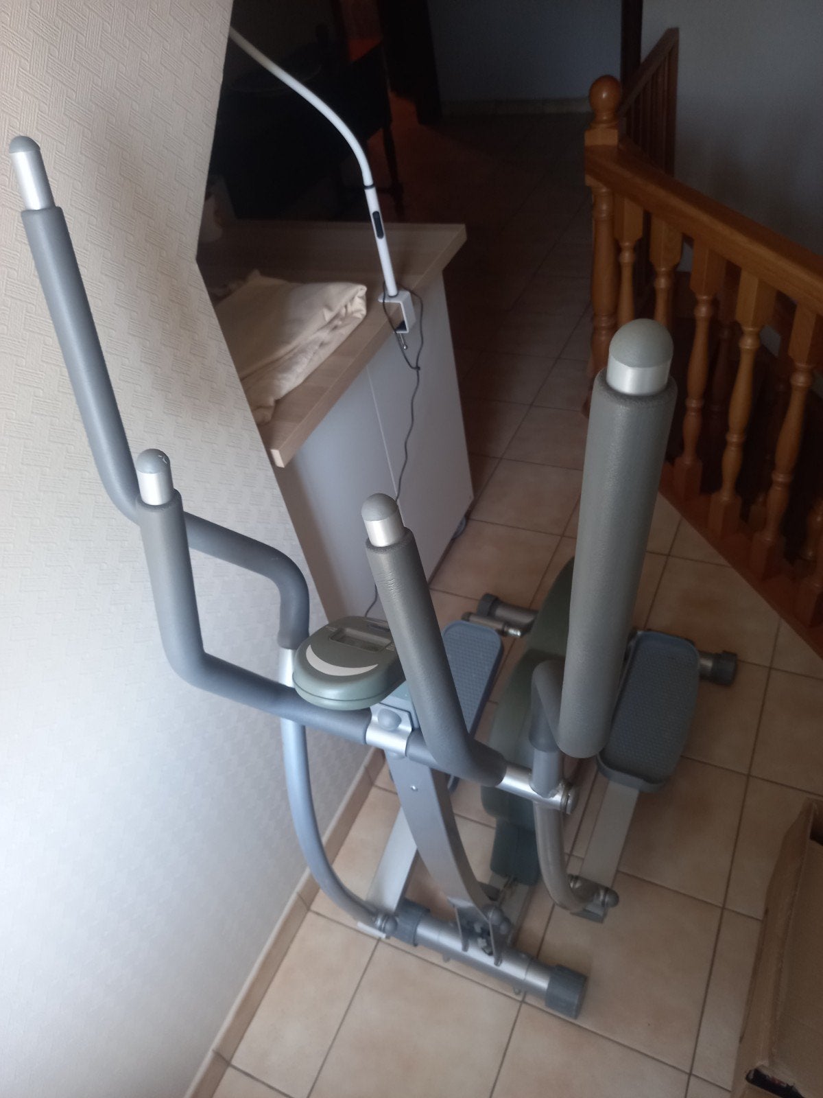 Step om te fietsen, Ophalen