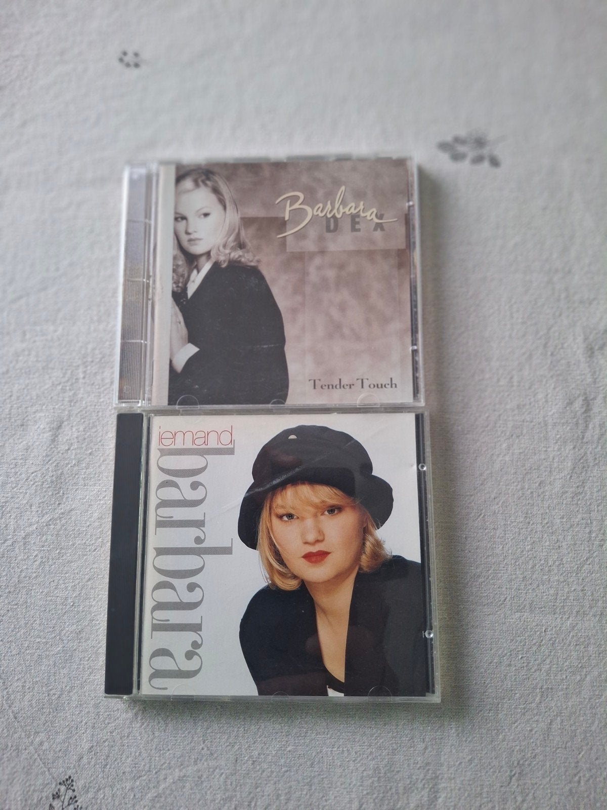 cds barbara dex  iemand + tender touch, Cd's en Dvd's, Ophalen