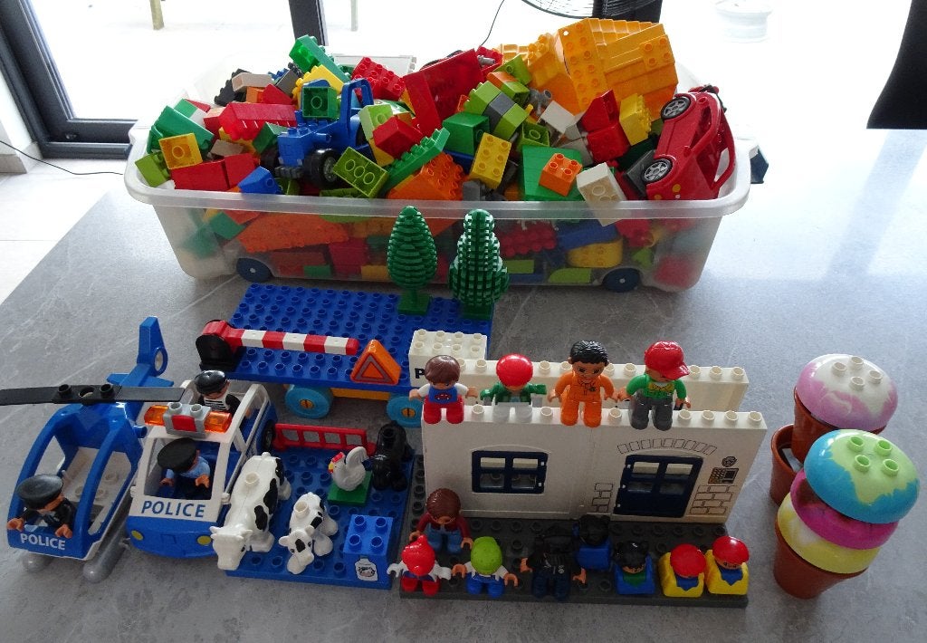 Duplo blokken te koop, Kinderen en Baby's, Ophalen, Gebruikt, Overige thema's, Duplo
