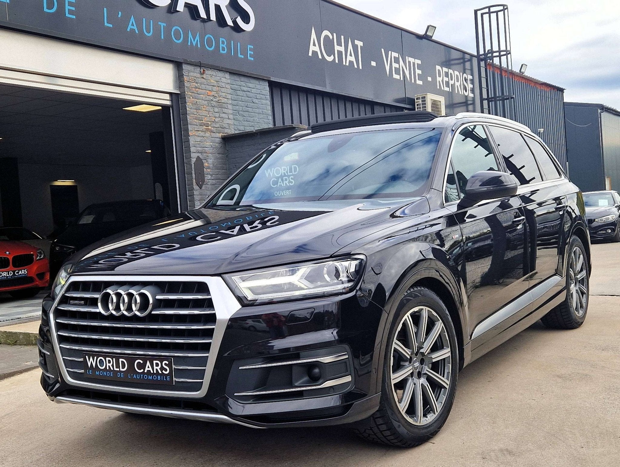 Audi Q7 3.0 TDi V6 S line Quattro - 7 PL - COCKPIT - TOIT, Auto's, Automaat, Gebruikt, 2135 kg, Leder