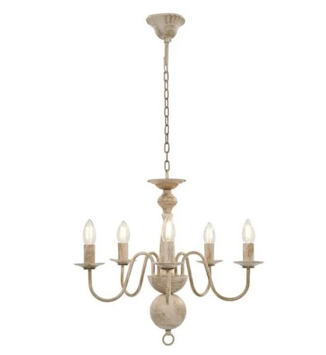 landelijke lusters beige hout - NIEUW, Enlèvement, Neuf, Bois
