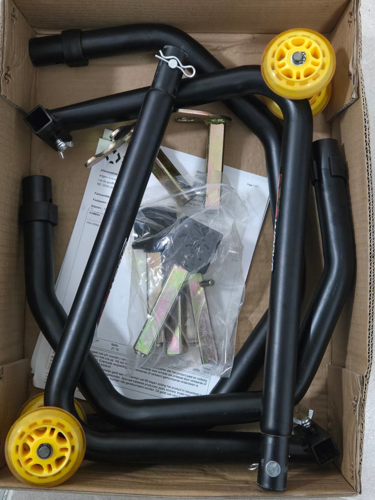 Béquille pour tout type de moto, Motoren, Ophalen