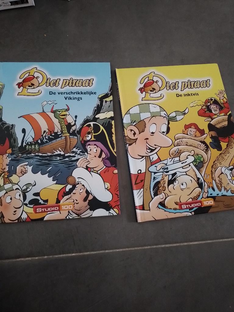 Piet piraat boeken nieuw 2 stuks studio 100, Ophalen of Verzenden, Nieuw