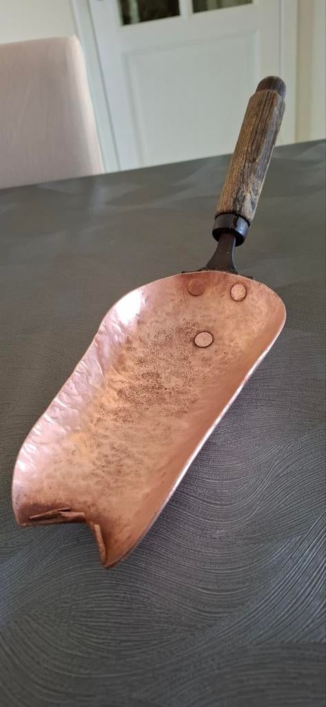 Rood koperen kolenschep, Antiek en Kunst, Ophalen