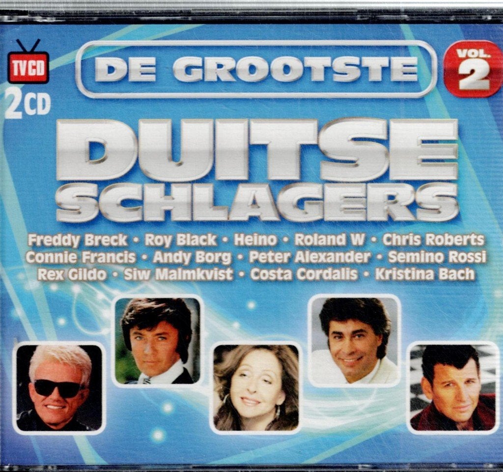 2 x cd   /   de grootste duitse schlagers, Enlèvement ou Envoi