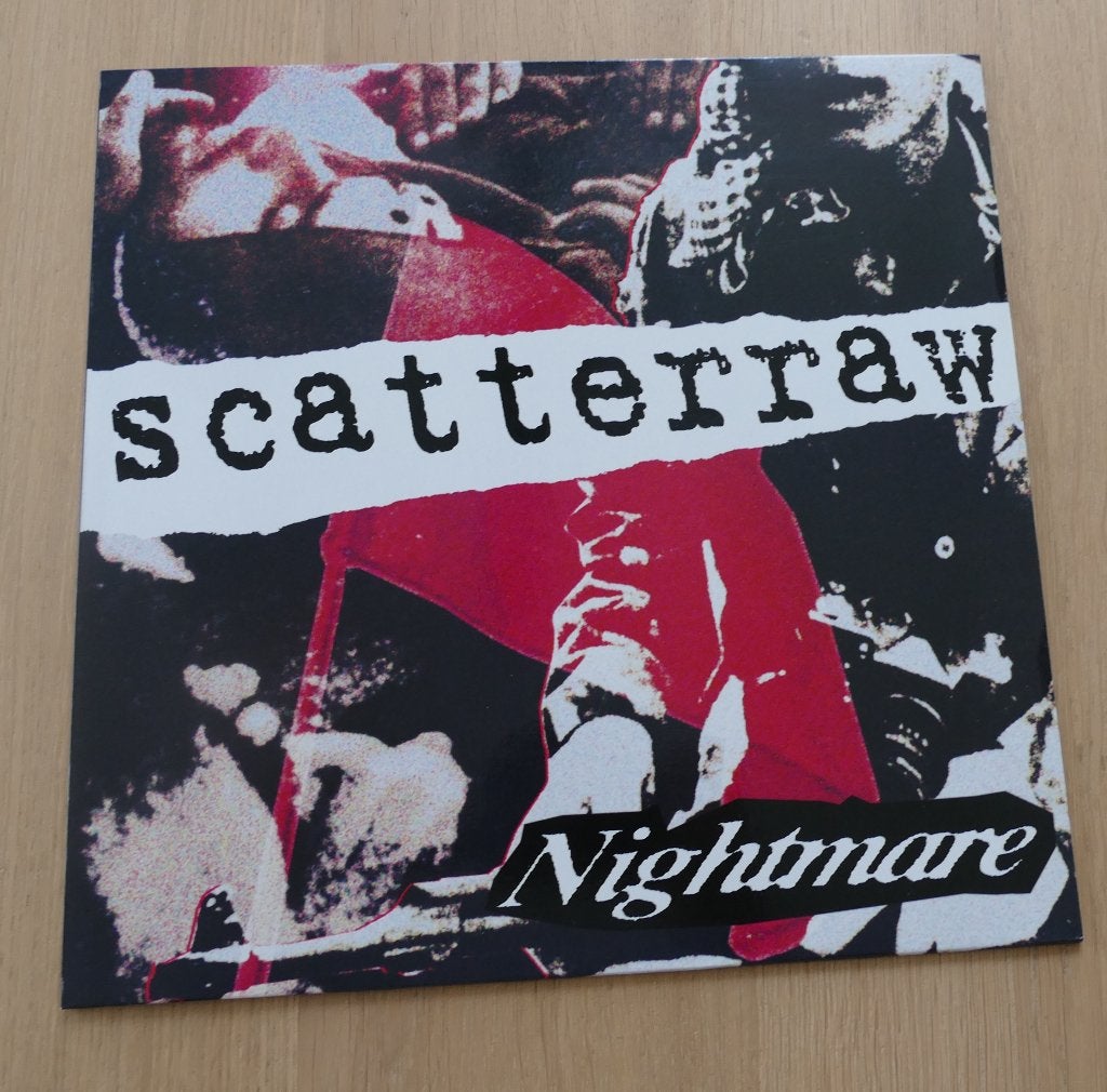 LP Nightmare – Scatterraw, Punk rock, Enlèvement ou Envoi, Comme neuf, LP