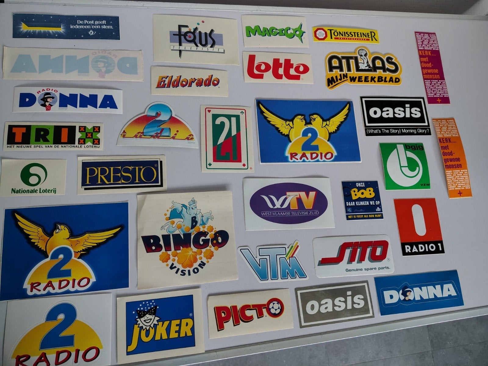 Verschillende oude stickers, Verzamelen, Ophalen of Verzenden, Nieuw