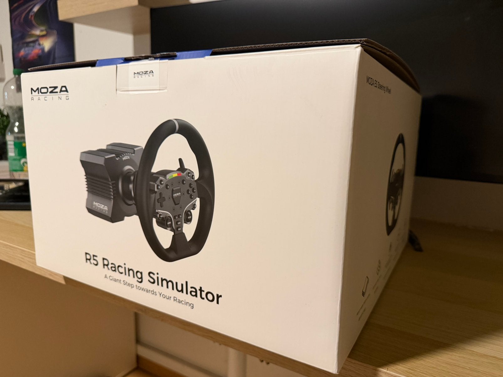 Moza r5 bundle gloednieuw 2 maanden oud, Ophalen, Racestuur, Nieuw, Moza