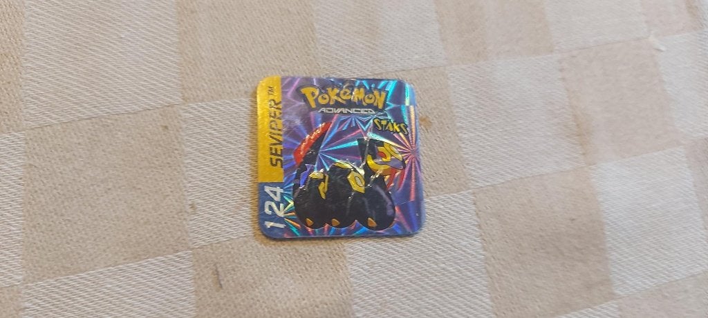jouet magnétique Pokemon Panini Sticks Seviper Holo 2003, Enlèvement ou Envoi, Neuf