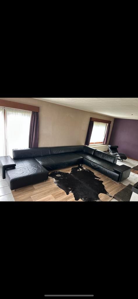 canapé pur cuir !, Enlèvement, Comme neuf, Cuir