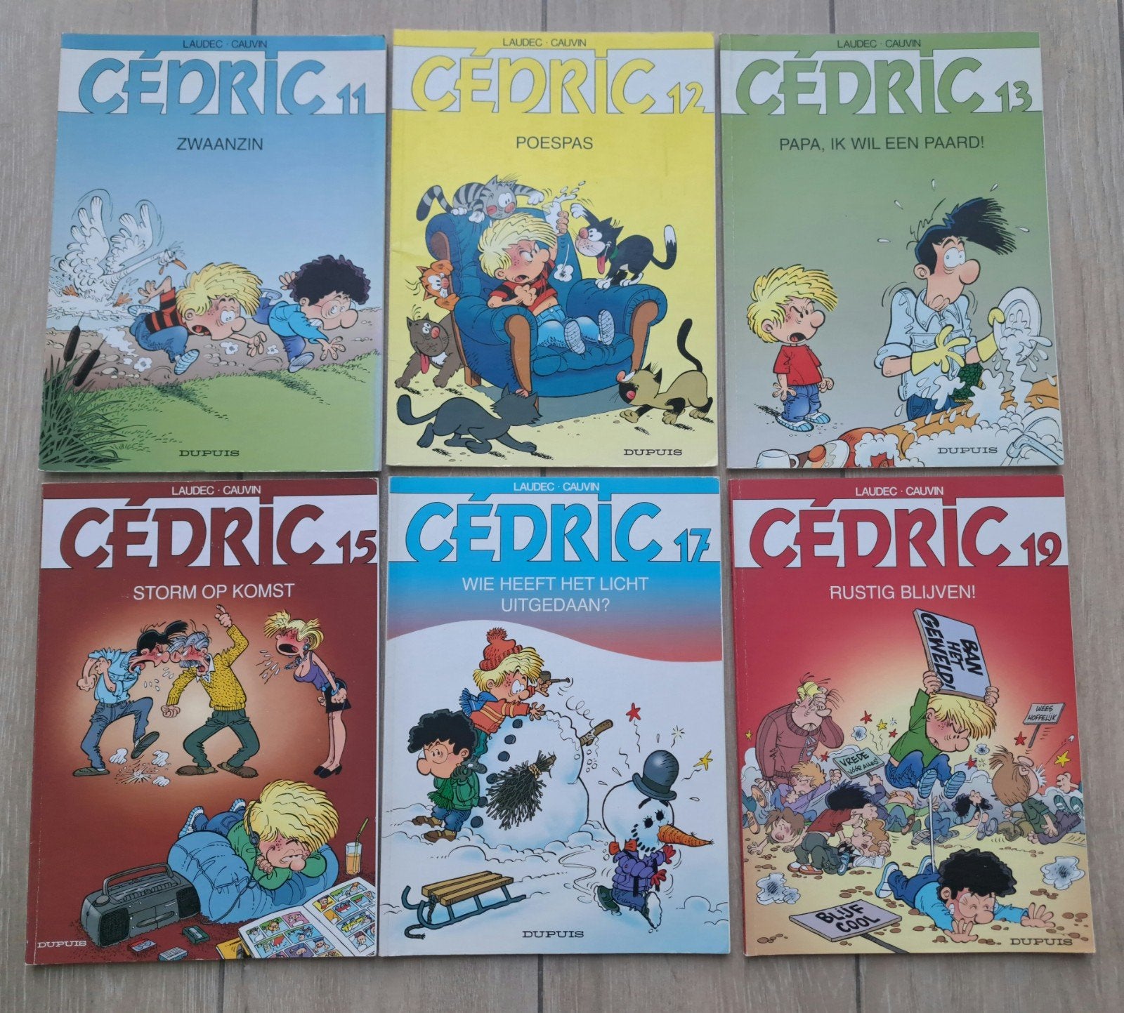 Lot strips: Cedric, Boeken, Ophalen of Verzenden, Gelezen