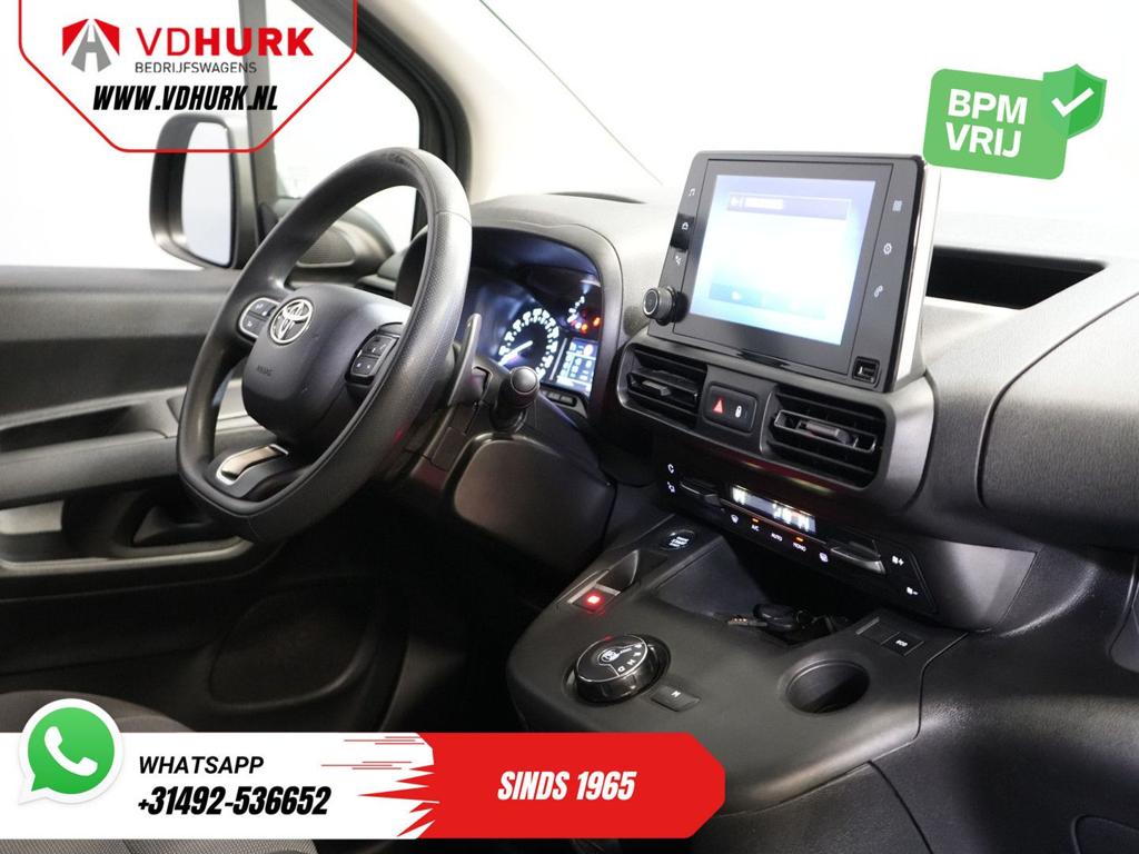 Toyota ProAce City 1.2 Turbo 130 pk Aut. BENZINE 3Pers./ Sto, Argent ou Gris, Achat, Entreprise, Automatique