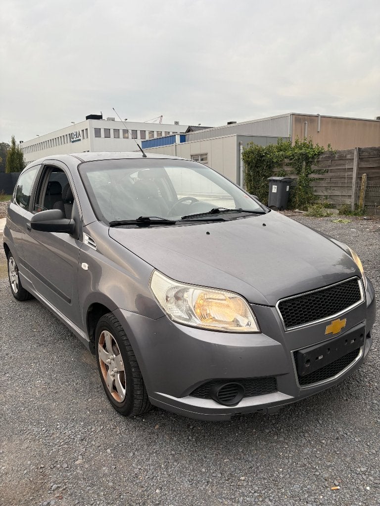 Chevrolet Aveo 1.2 benz 2008 avec inspection pré-vente 2y, Autos, Argent ou Gris, Achat, Aveo, Boîte manuelle
