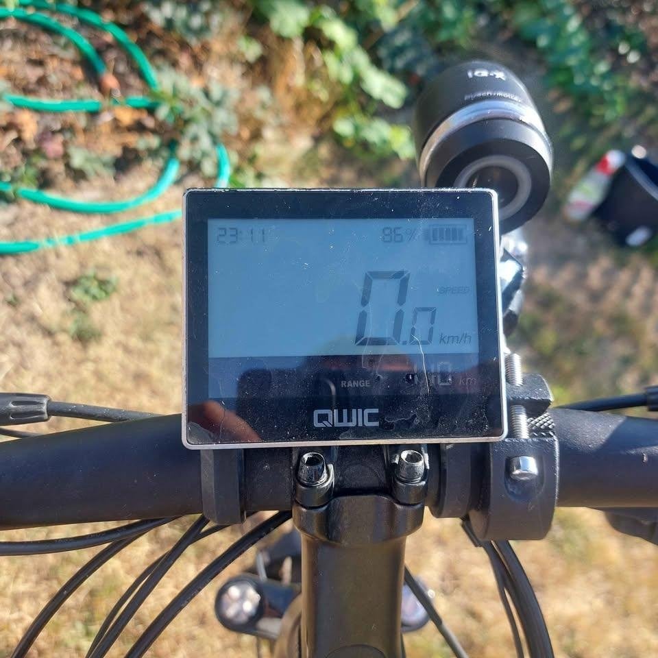 speed pedelec QWIC 45KM/H met riem, 11 versnellingen maat M, Fietsen en Brommers, Ophalen, Qwic, Gebruikt, 51 tot 55 cm