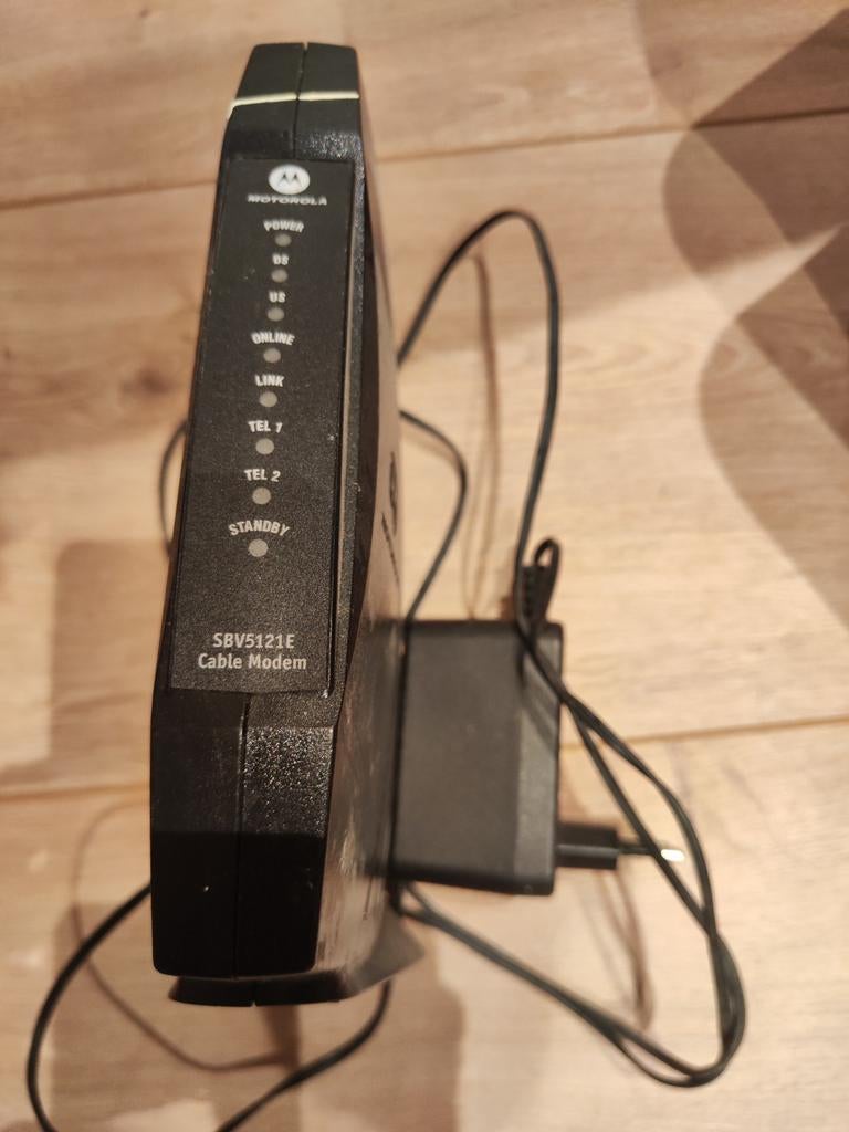Modem câble motorolla, Ophalen