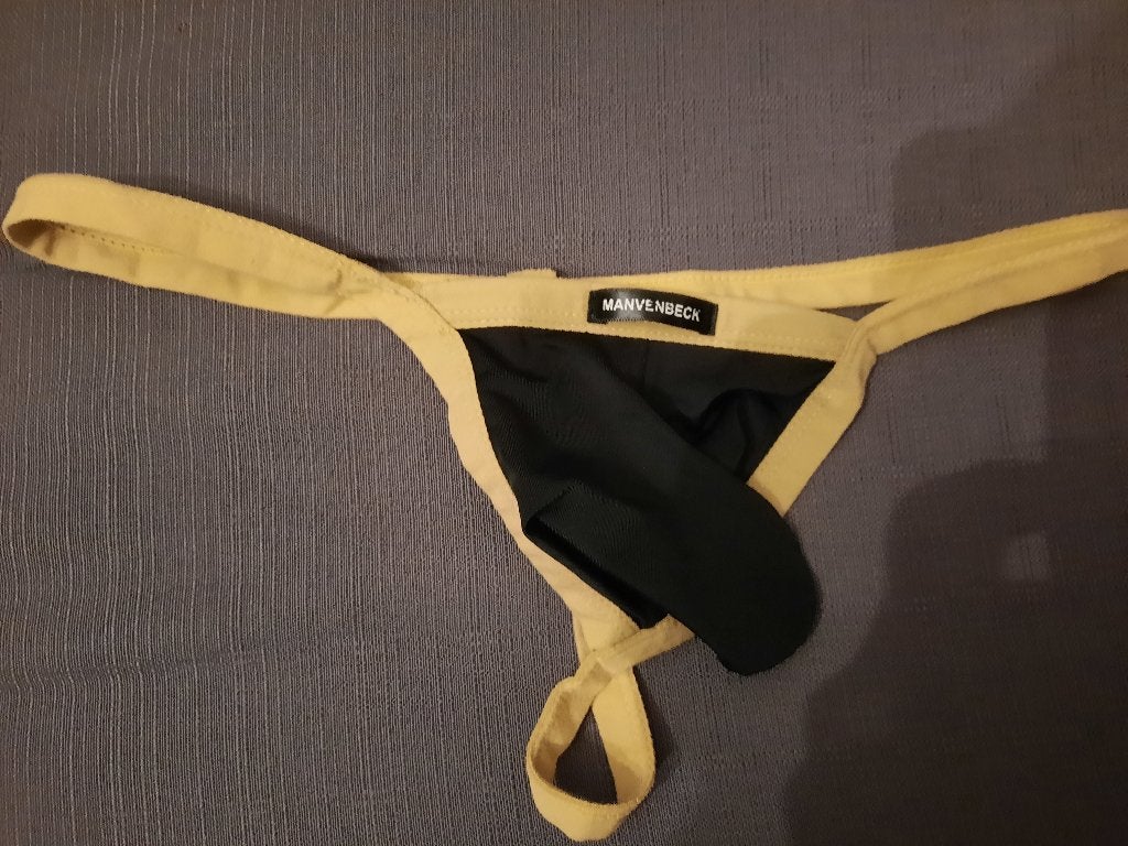 Mini stringetje, Ophalen of Verzenden, Zwart, Manvenbeck, Slip