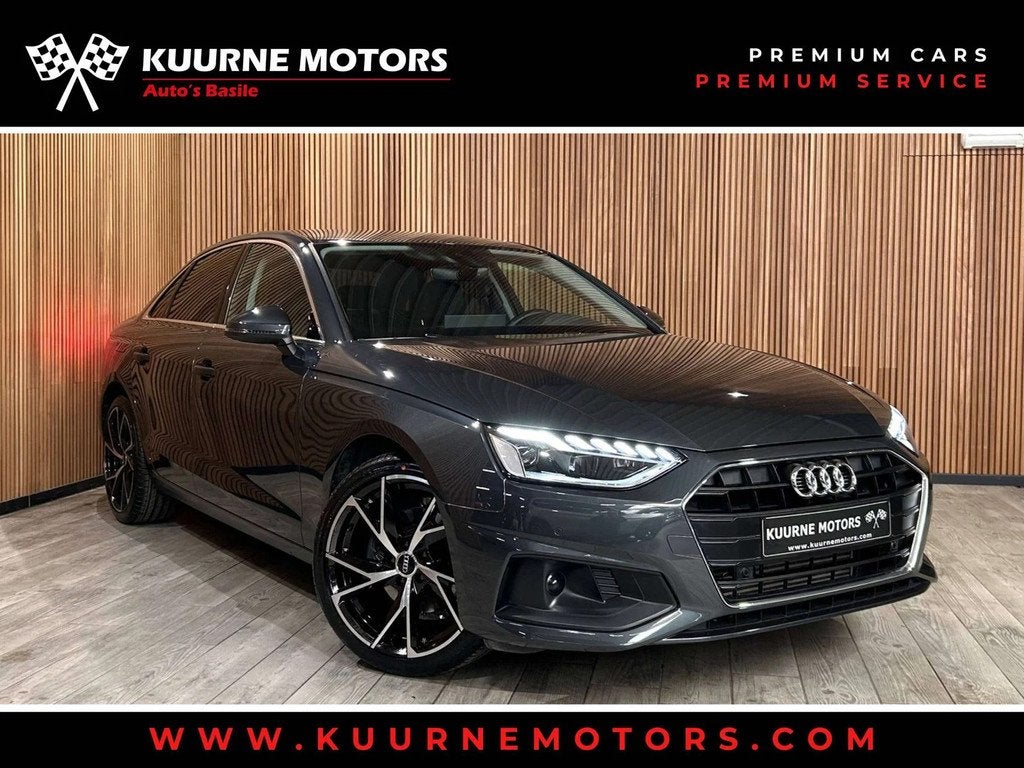 Audi A4 35 TFSI S Tronic Alu19"/Led/Gps/Leder/VerwZet/Pdc *1, Auto's, Audi, Automaat, 4 deurs, Gebruikt, 4 cilinders