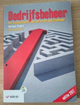 School/studieboek Bedrijfsbeheer, Boeken, Schoolboeken, Ophalen, Zo goed als nieuw, ASO, Bedrijfseconomie