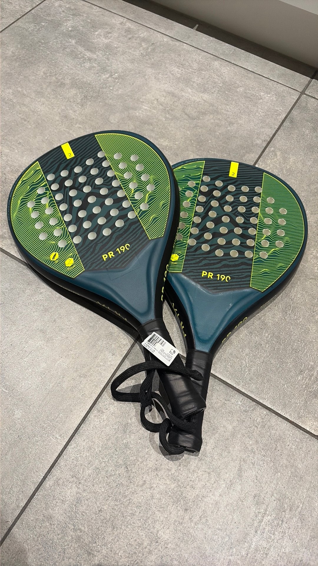 2 padel rakketten, Sports & Fitness, Padel, Enlèvement, Comme neuf