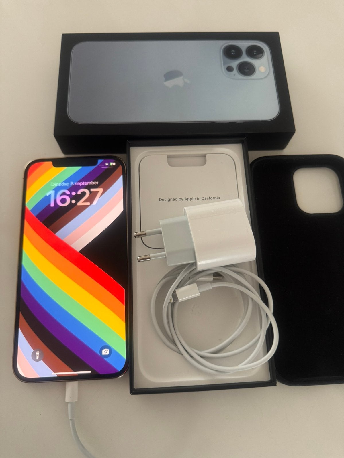 Iphone 12 PRO MAX 128 gb zo goed als nieuw, Enlèvement, Comme neuf, 128 GB, IPhone 12