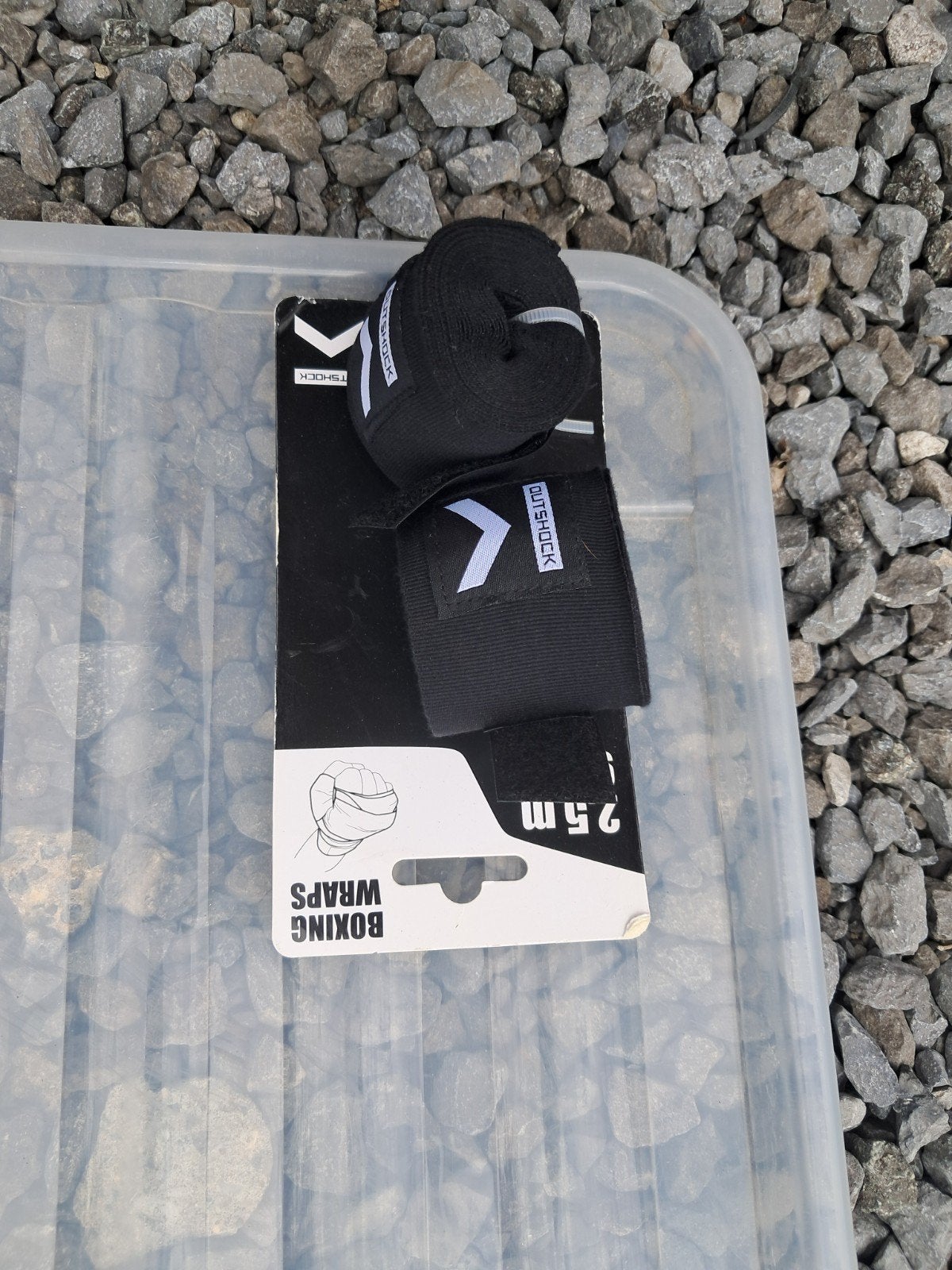 boksbandages nieuw outschock, Sport en Fitness, Boksen, Ophalen, Nieuw, Boksbandage