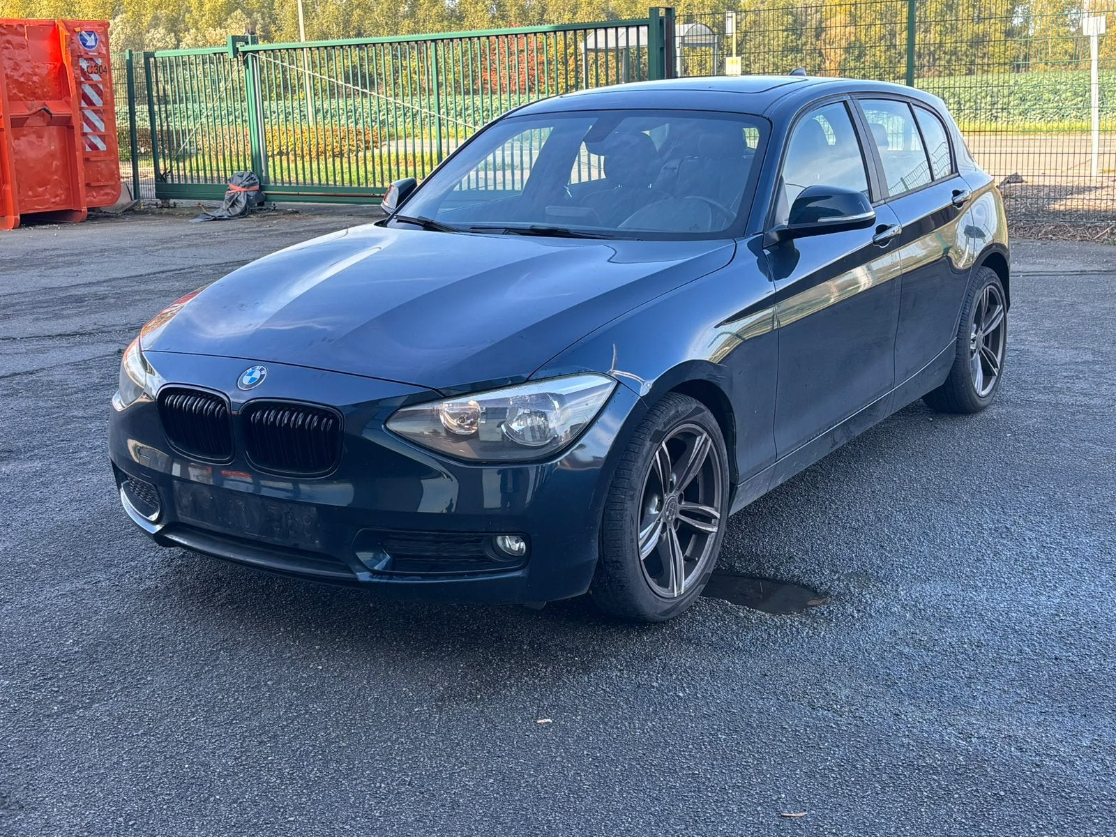 BMW 116 1.6 essence airco gps, Autos, 100 kW, Euro 5, Achat, Volant multifonction