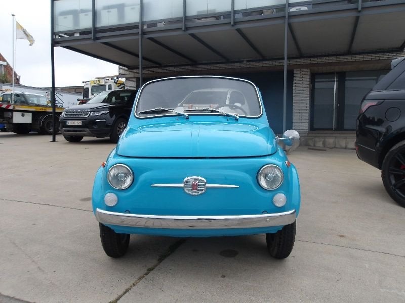 FIAT 500 JOLLY BENZINE 06-64, Auto's, Blauw, Bedrijf, Handgeschakeld, Berline