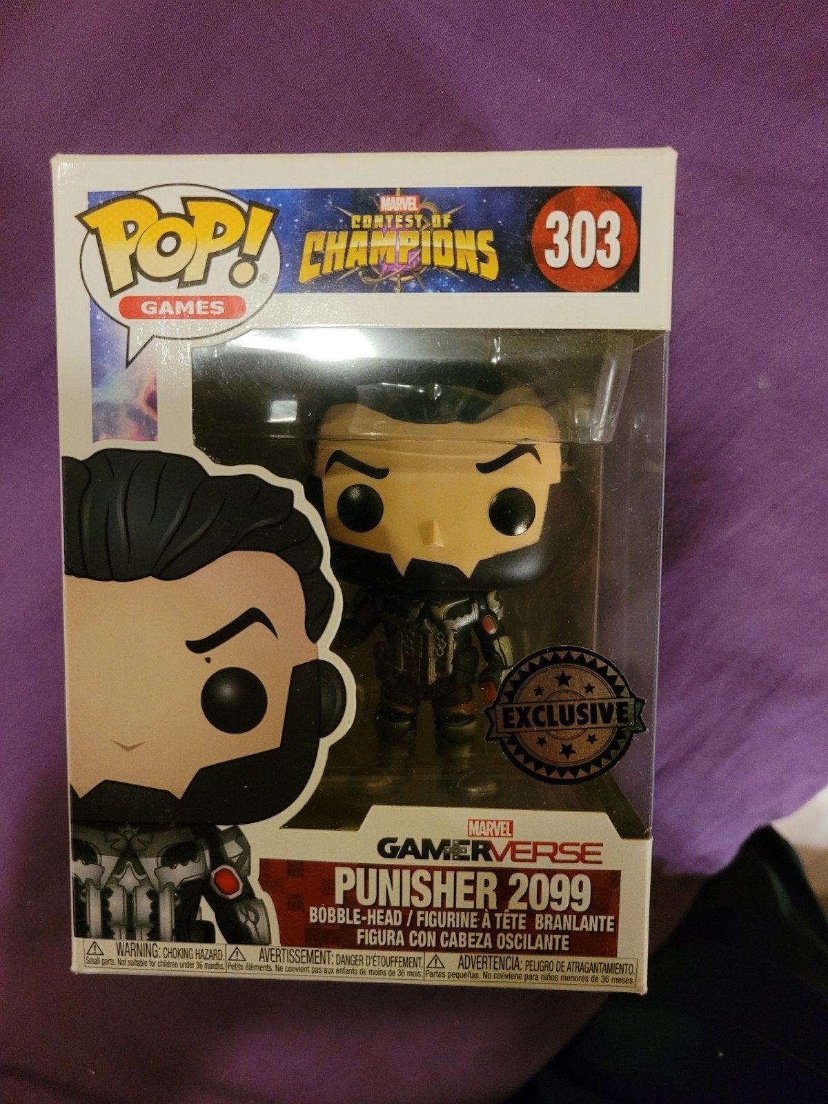 Funko Pop! Marvel Contest of Champions: Punisher 2099 #303, Ophalen of Verzenden, Nieuw