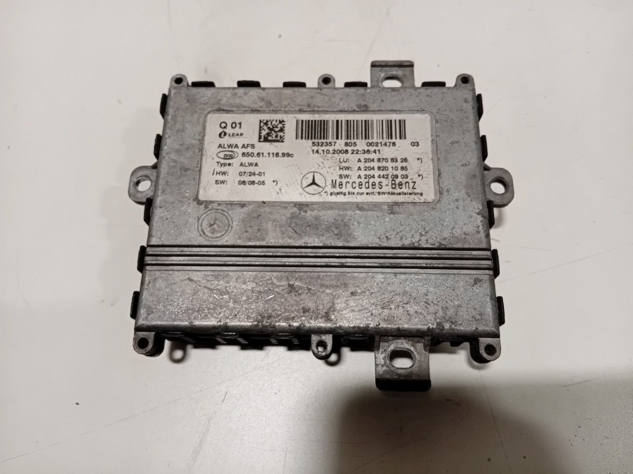 Module xenonverlichting rechts Mercedes-Benz GLK, Onderdelen@venauto.nl, Van der Ven Autorecycling B.V., Gebruikt, Ettenseweg 76, 4706 PB Roosendaal, The Netherlands