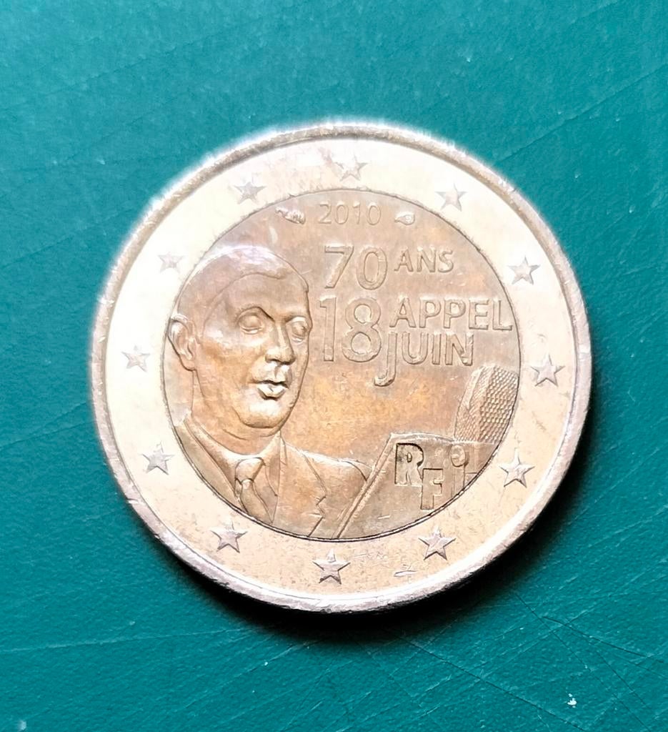 Pièce 2 euros France, Enlèvement, France, 2 euros