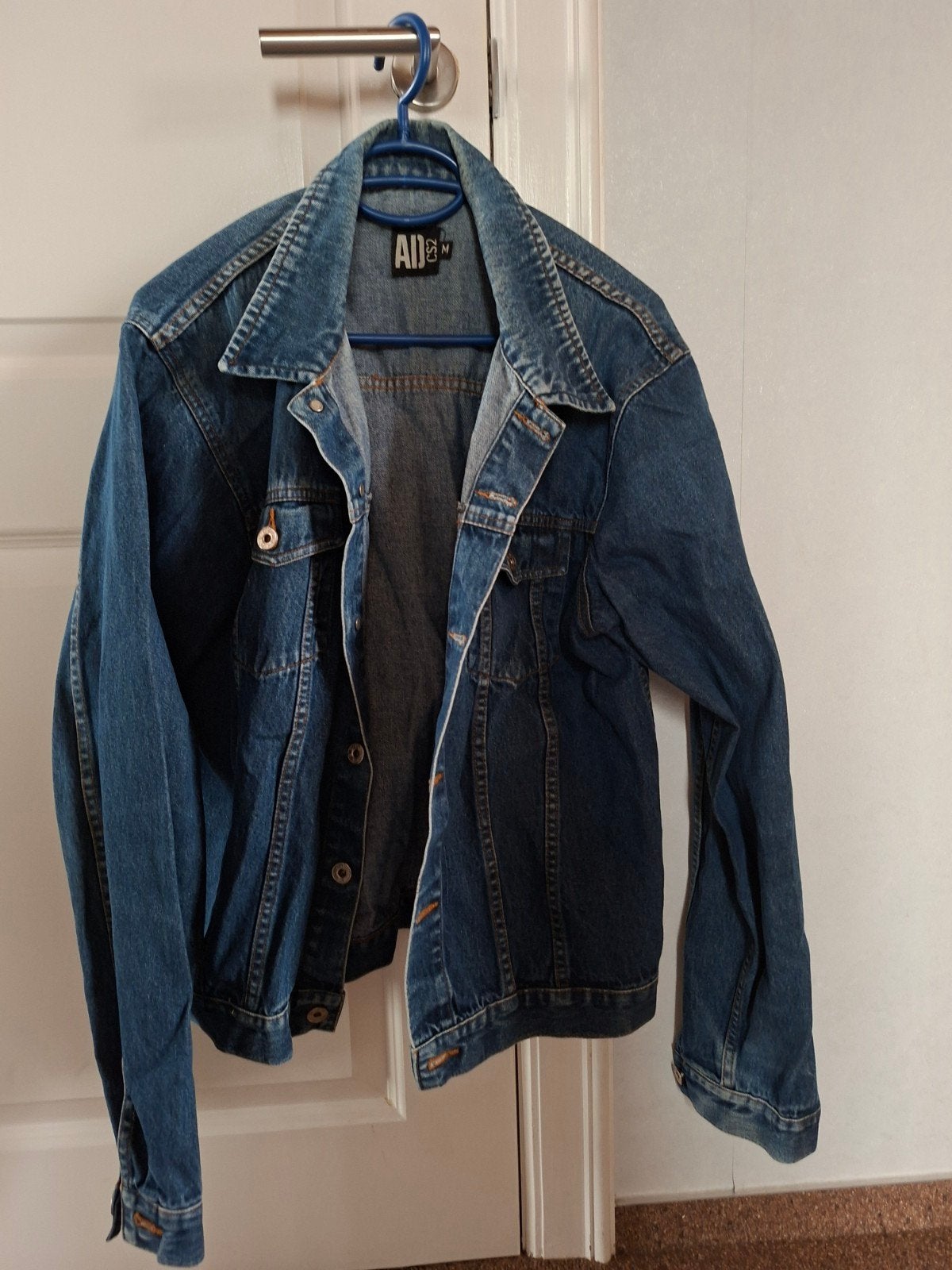 Jeans jas maat M, Kleding | Heren, Jassen | Zomer, Ophalen, Maat 48/50 (M)
