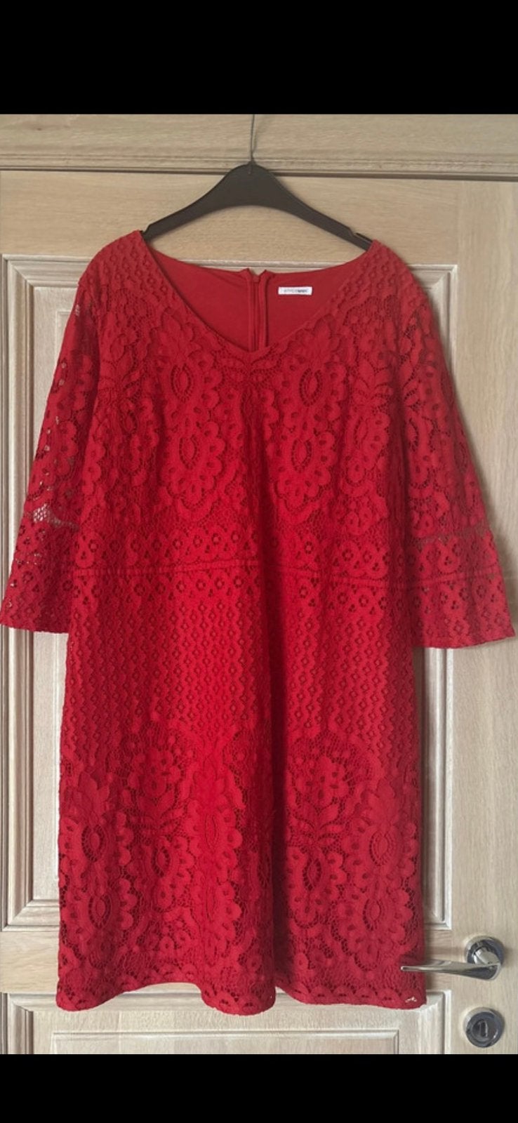 Kleed - 48 - Atmos Fashion, Vêtements | Femmes, Grandes tailles, Enlèvement ou Envoi, Comme neuf, Rouge, Robe