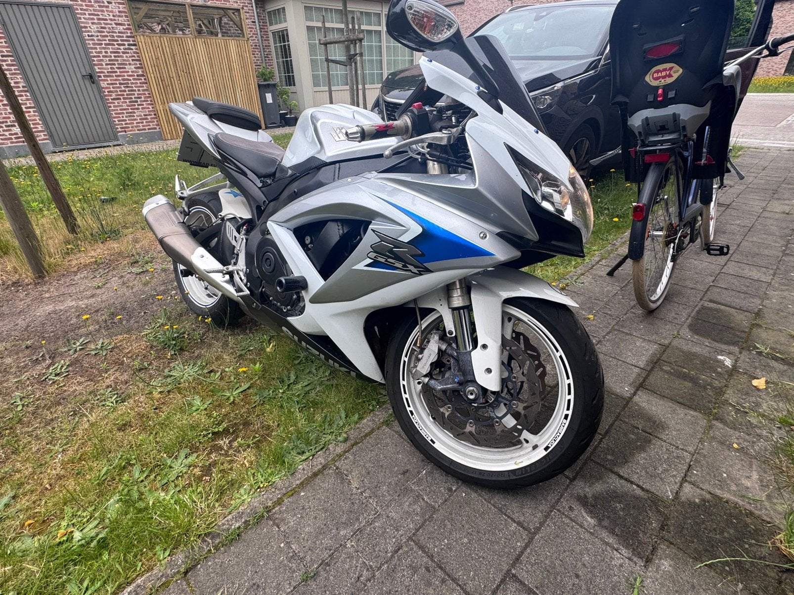 Gsx-r 600  2008 30.000km, Motoren, Ophalen, Gebruikt