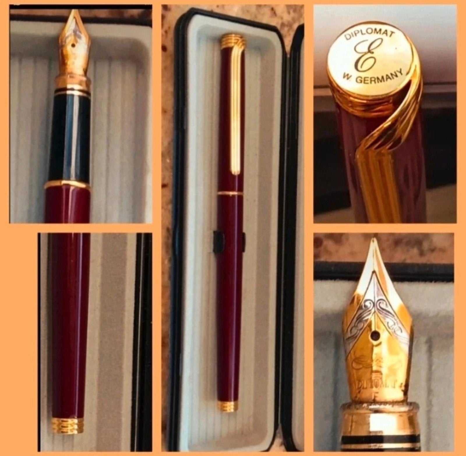 Stylo plume Diplomat « Traveller », années 90/2000, Autres marques, Enlèvement ou Envoi, Avec boîte, Stylo