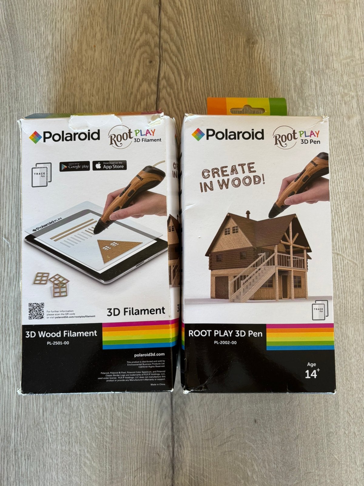 Polaroid root play 3D pen & filamenten, Ophalen of Verzenden, Zo goed als nieuw