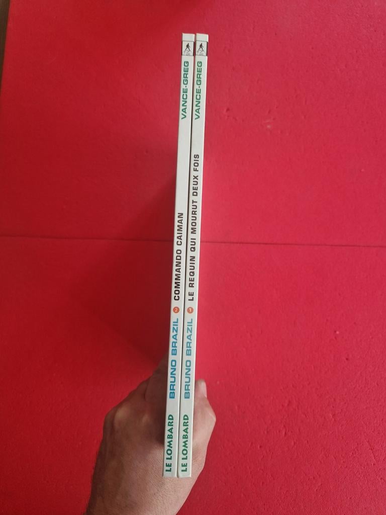 Lot de 2 bd Bruno brazil 1 et 2, Boeken, Stripverhalen, Ophalen of Verzenden