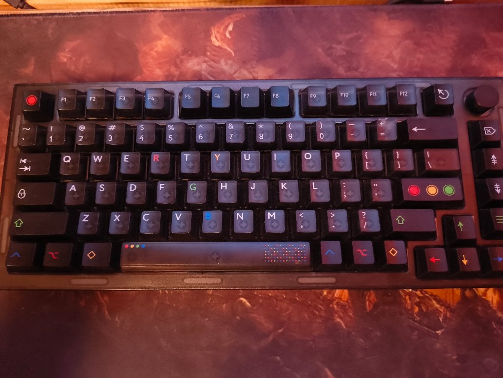 Custom Mechanisch Toetsenbord, Ophalen of Verzenden, Qwerty, Zo goed als nieuw, Gaming toetsenbord