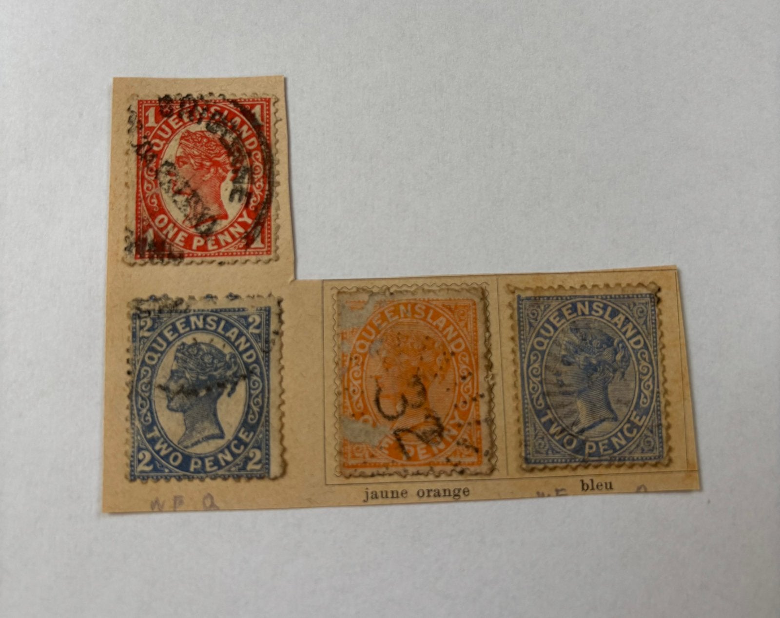 Oude postzegels Queensland, Enlèvement ou Envoi
